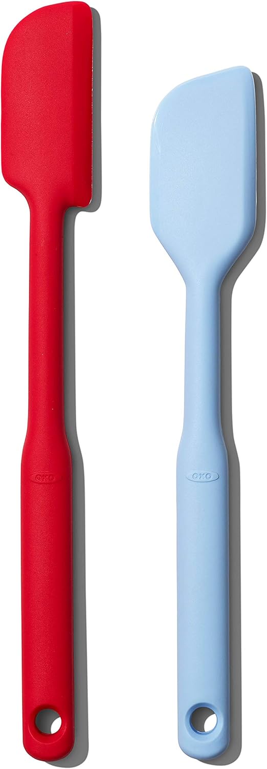 OXO Good Grips 3 Piece Silicone Spatula Set, One Size, Multi, Multicolor